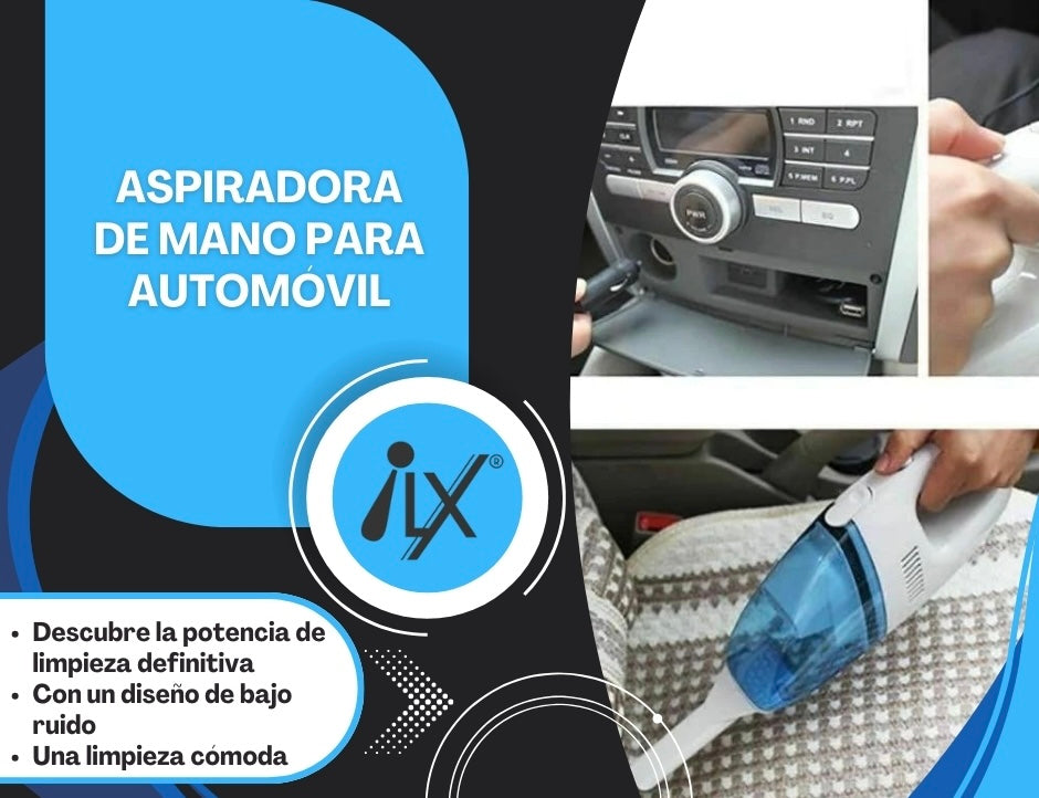 Aspiradora De Mano para automóvil 12V